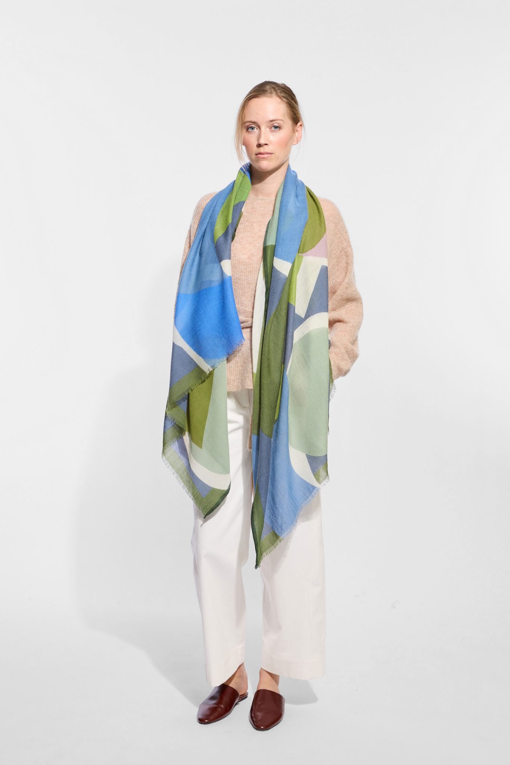 Ruban Grey Scarf