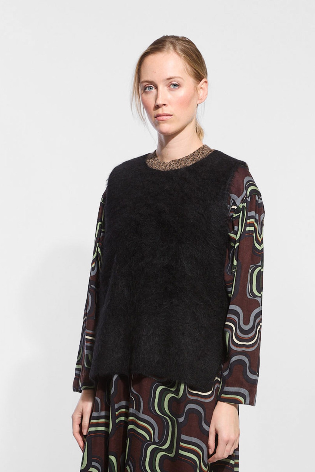 Pull Nerée Fjord Bleu