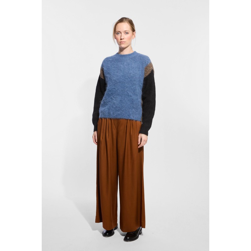 Pull Olga Fjord Bleu