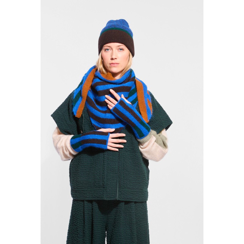 Mitaines Althea Vert Bleu