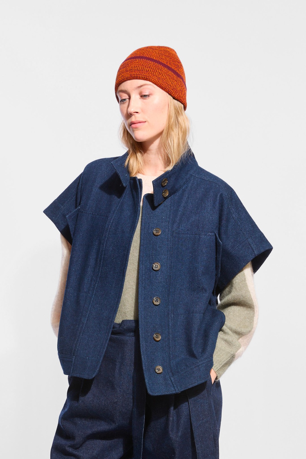 Bonnet Agnes Fauve