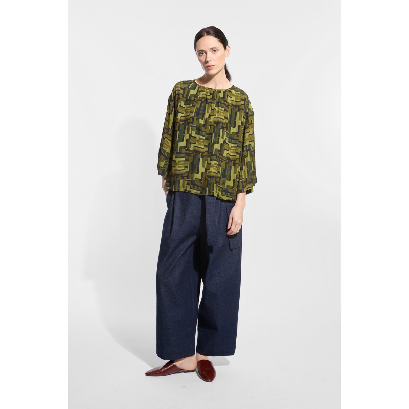 Liv Oscar Green Top