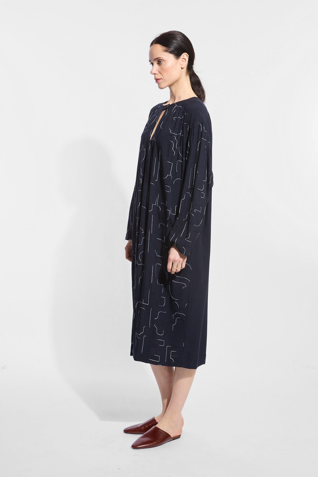 Navy Reese Lyrique Dress