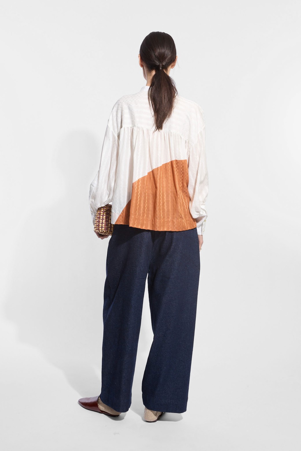 Ecru Terracotta Castille Shirt