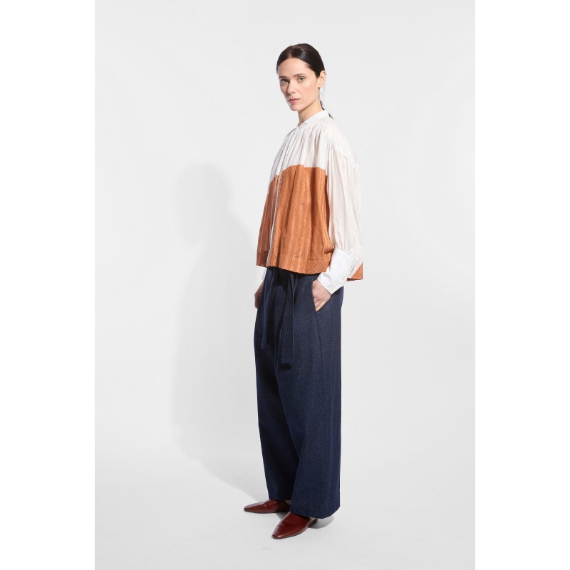 Ecru Terracotta Castille Shirt