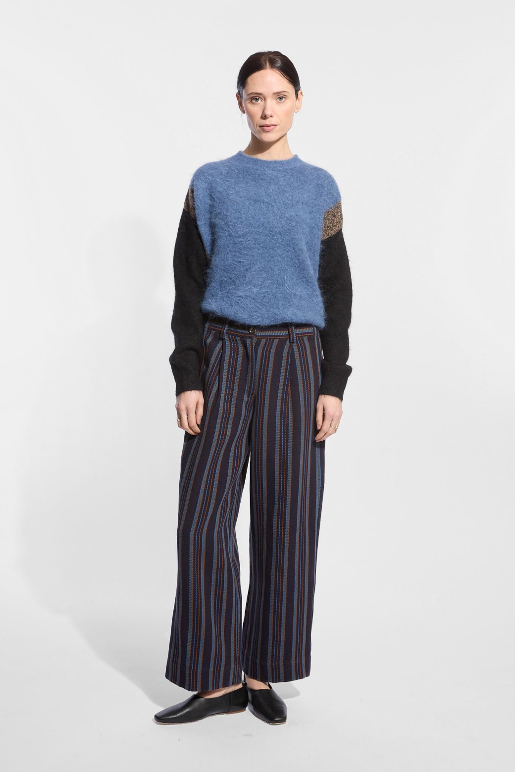 Epicea Navy Brown Victor Pants
