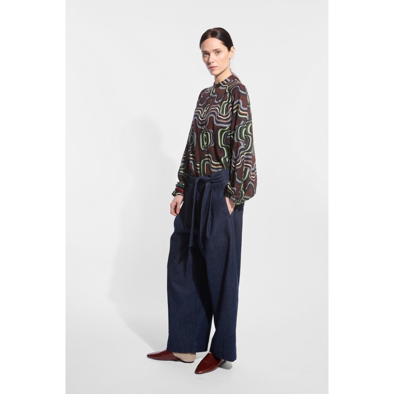 Stella Navy Zaho Pants