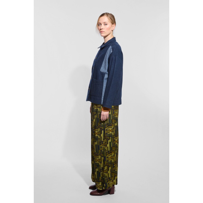 Navy Mina Stella Jacket