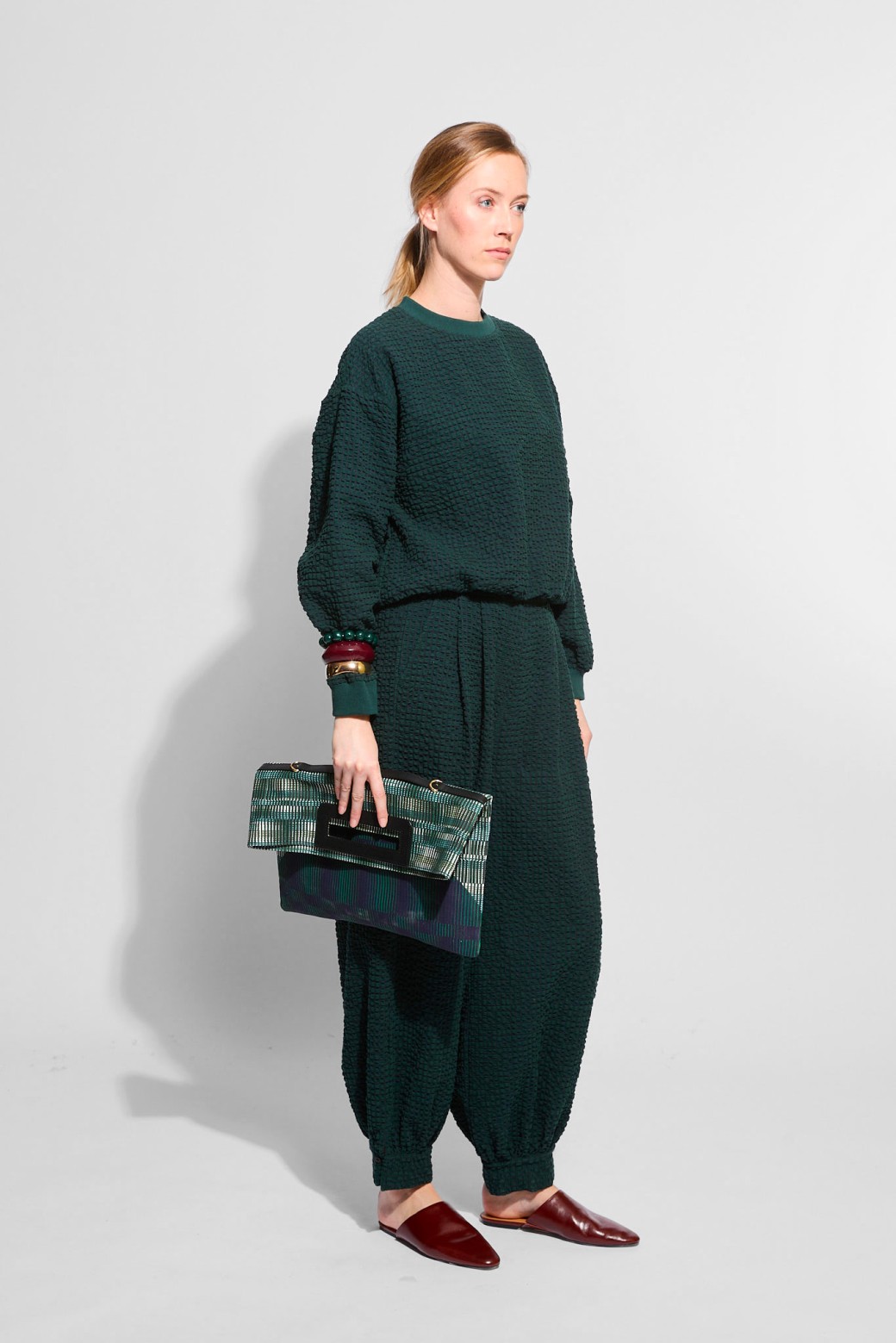 Green Cadence Arty Bag