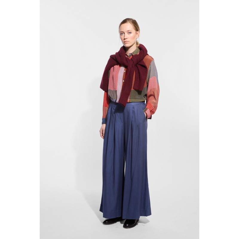 Blue Grey Penelope Parure Pants