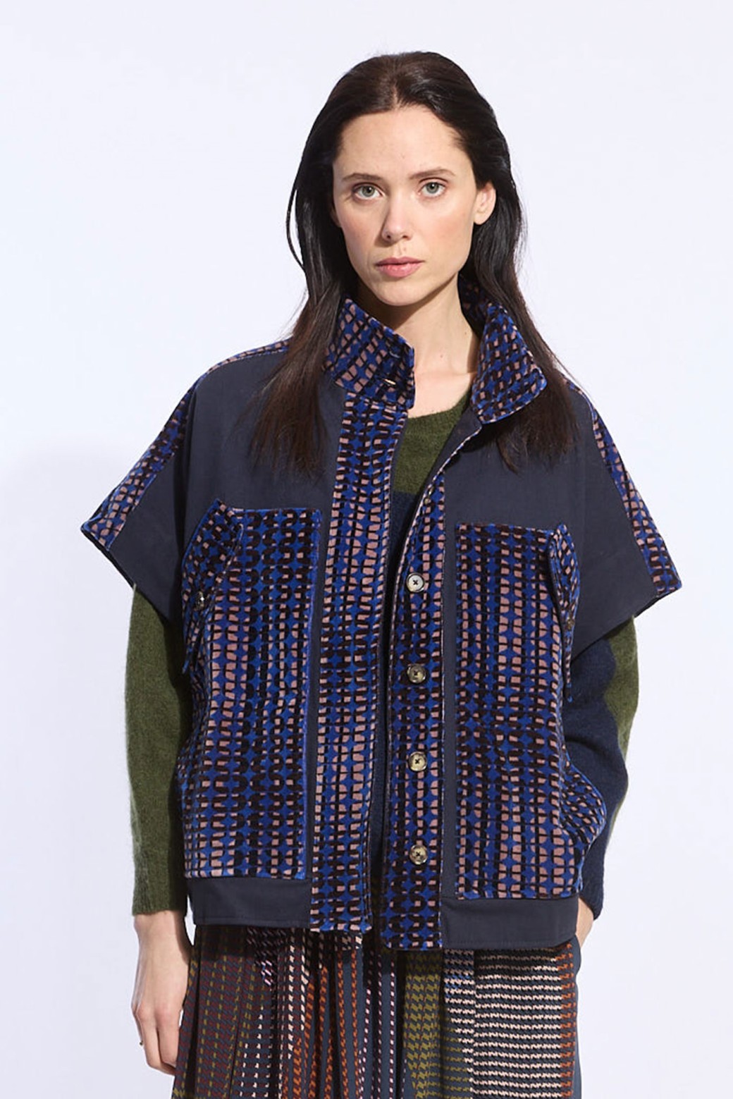 Altaï Navy Vitra Jacket