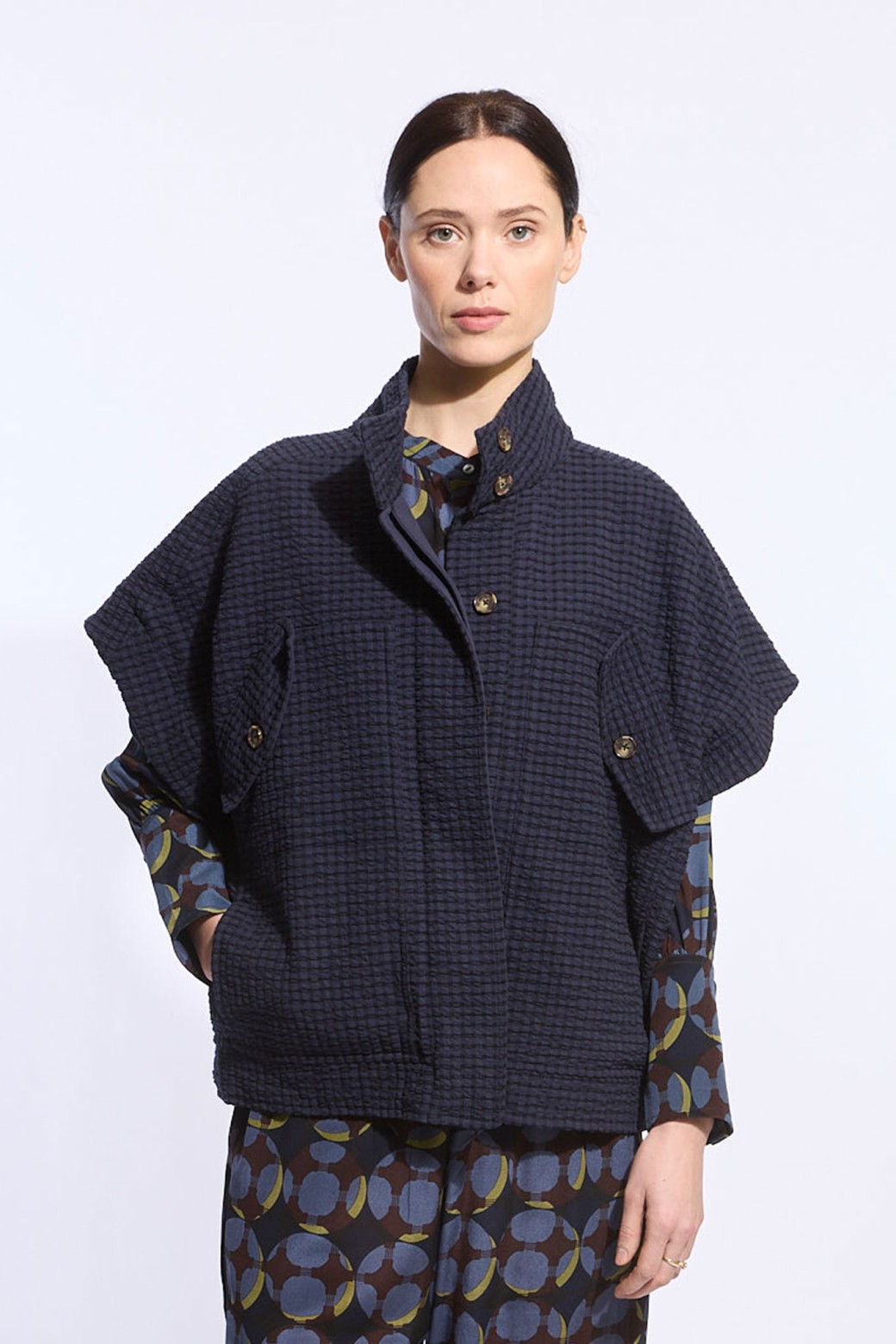 Veste Vitra Veloute Marine
