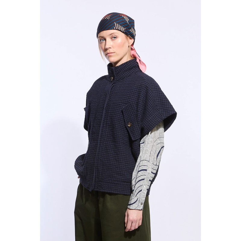 Veste Vitra Veloute Marine