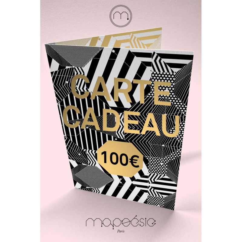 Carte cadeau Mapoésie 100€